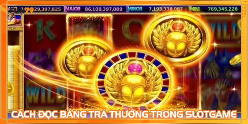 Cách đọc bảng trả thưởng chính xác trong slotgame